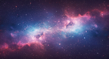 Obraz premium Cosmic Symphony A Breathtaking Tapestry of Stars Dust and Nebula