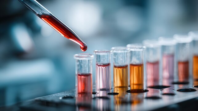 Professional Laboratory Analysis of Blood Samples for Medical Research