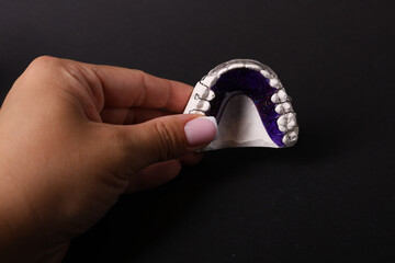 Medical equipment, orthodontic retainer.