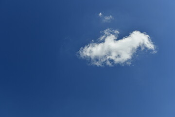 Summer cloud, Jersey, U.K.Beautiful Cumulus cloud..