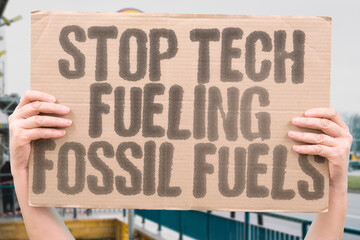 “Stop Tech Fueling Fossil Fuels” collapsing environmental guardrails to scale AI via coal and...