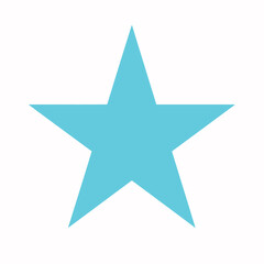 Fototapeta premium Free vector star shape icon label favicon symbol