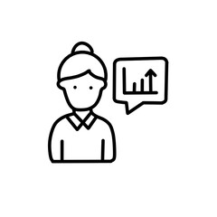 Data analyst icon