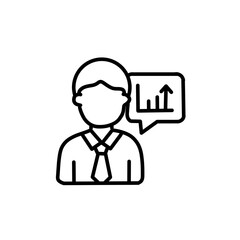 Data analyst icon