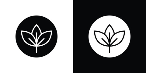 High fiber food icon collection. Black and white filled vector illustration.