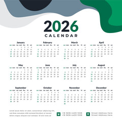 2026 Calendar for Planning