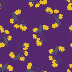 cute flower pattern image for fabric textile or wall decoration
