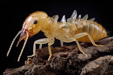 Termite Macro Photography - Detailed View of an Insect