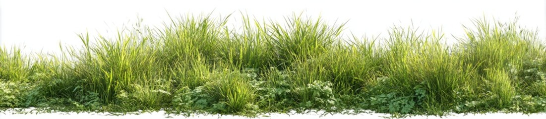 Lush green grass border (5)