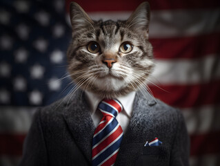 G-man cat - cats with jobs