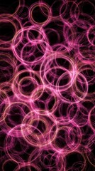 Abstract circles pattern