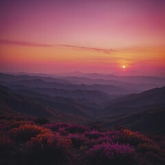 warm orange gradient background inspired by sunset colors, smooth blend from golden yellow to deep orange