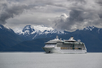 Radiance of the Seas Cruise Ship in Alaska