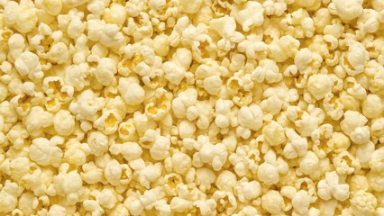 Background Full of Popcorn