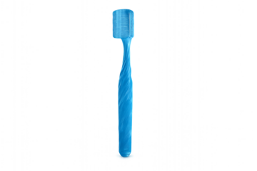 Translucent blue toothbrush designed with intricate lines and glowing effects, representing dental hygiene and modern oral care concepts dental care graphics