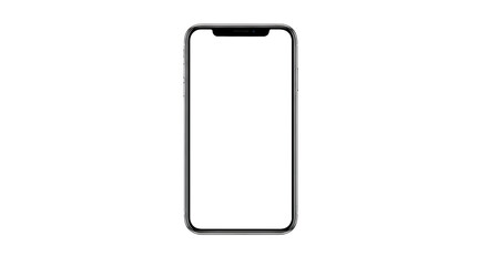 Modern Smartphone Mockup with Empty Screen 5.