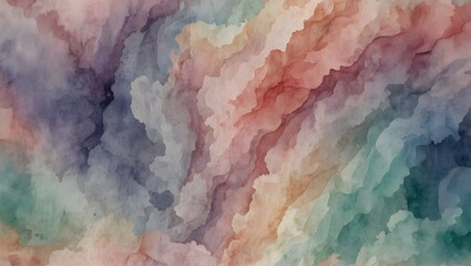 Fototapeta premium Artistic High-Resolution Fabric with a Soft Pastel Watercolor Abstract Pattern