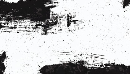 Abstract grunge black and white distressed texture background. Grunge overlay background. Monochrome Texture.