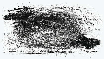 Distressed Grunge Stamp Texture. Grunge Grainy Noise Texture. Monochrome Vintage Grunge Texture.  