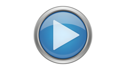 Start your engines, get ready, play the music with this elegant play button