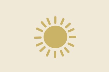 abstract sun vector illustration