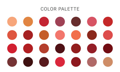Vector Color Palette Collection