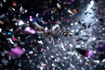 Abstract Confetti Explosion