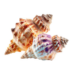 Fototapeta premium Close-up of two seashells