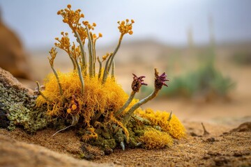 Enthralling Desert Flora: A Close-up Wonder