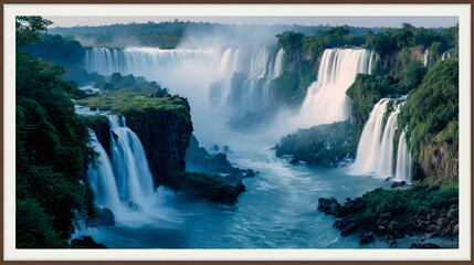 Iguazú Waterfalls Landscape