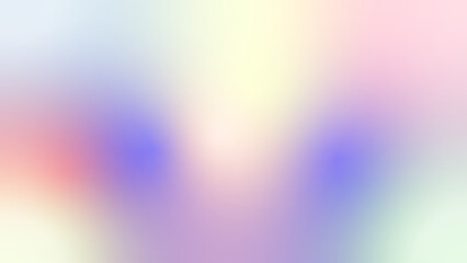 Abstract Rainbow Gradient background on transparent background 