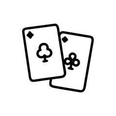playing cards icon