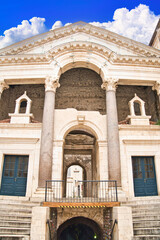 スプリットのディオクレティアヌス宮殿遺跡の景観