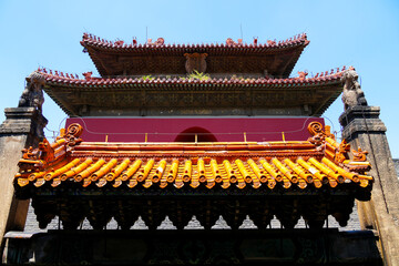 Zhaoling Mausoleum of the Qing Dynasty (Beiling), a World Cultural Heritage Site, Shenyang,...