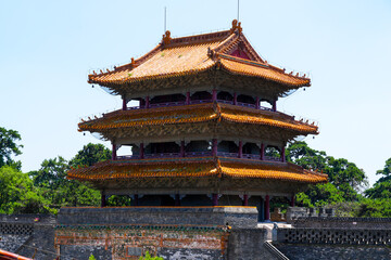 Zhaoling Mausoleum of the Qing Dynasty (Beiling), a World Cultural Heritage Site, Shenyang,...