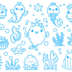 Deep Sea Wonders in Many Forms