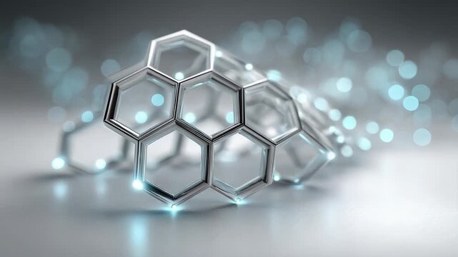 Technological Honeycomb Structure Connects and Glows