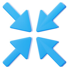 Minimize User Interface 3D Icon