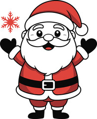 Lustige Weihnachtskarten-Illustrationen 