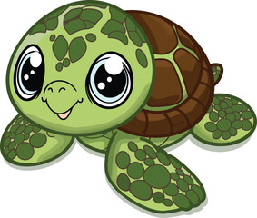 turtle icon illustration 