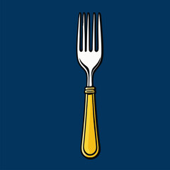 fork vector illustration