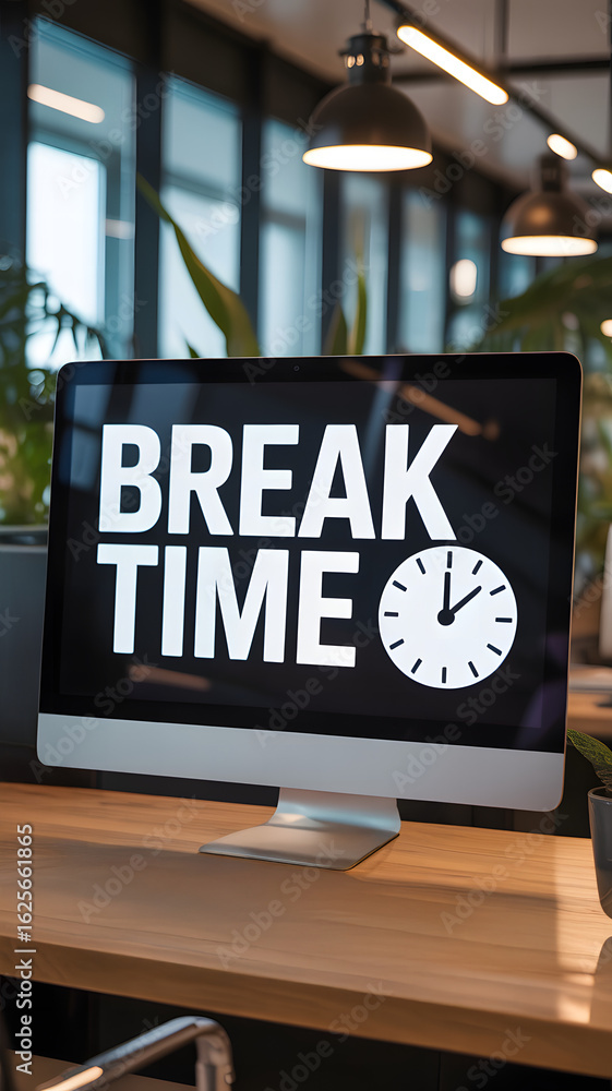 Poster digital display with 