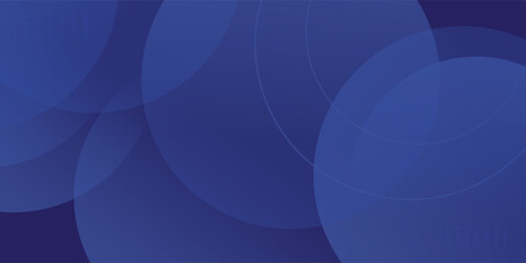 Abstract blue circle background, blue gradient abstract geometric background