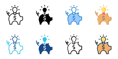 Shop smart icon set multiple style collection 
