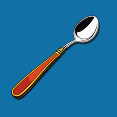 spoon vector illustration
