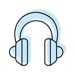 Headphones  vector, pixel perfect, illustrator file 

