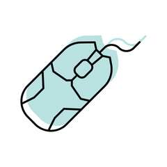 Mouse  vector, pixel perfect, illustrator file 
