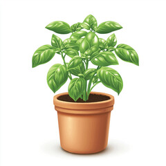 a basil plant