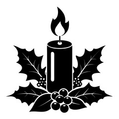 vector illustration of a candle