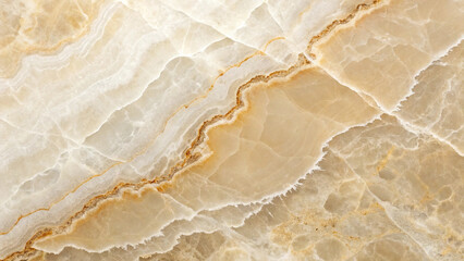 Ultra high resolution close up of a cream colored marble surface with flowing brown veins